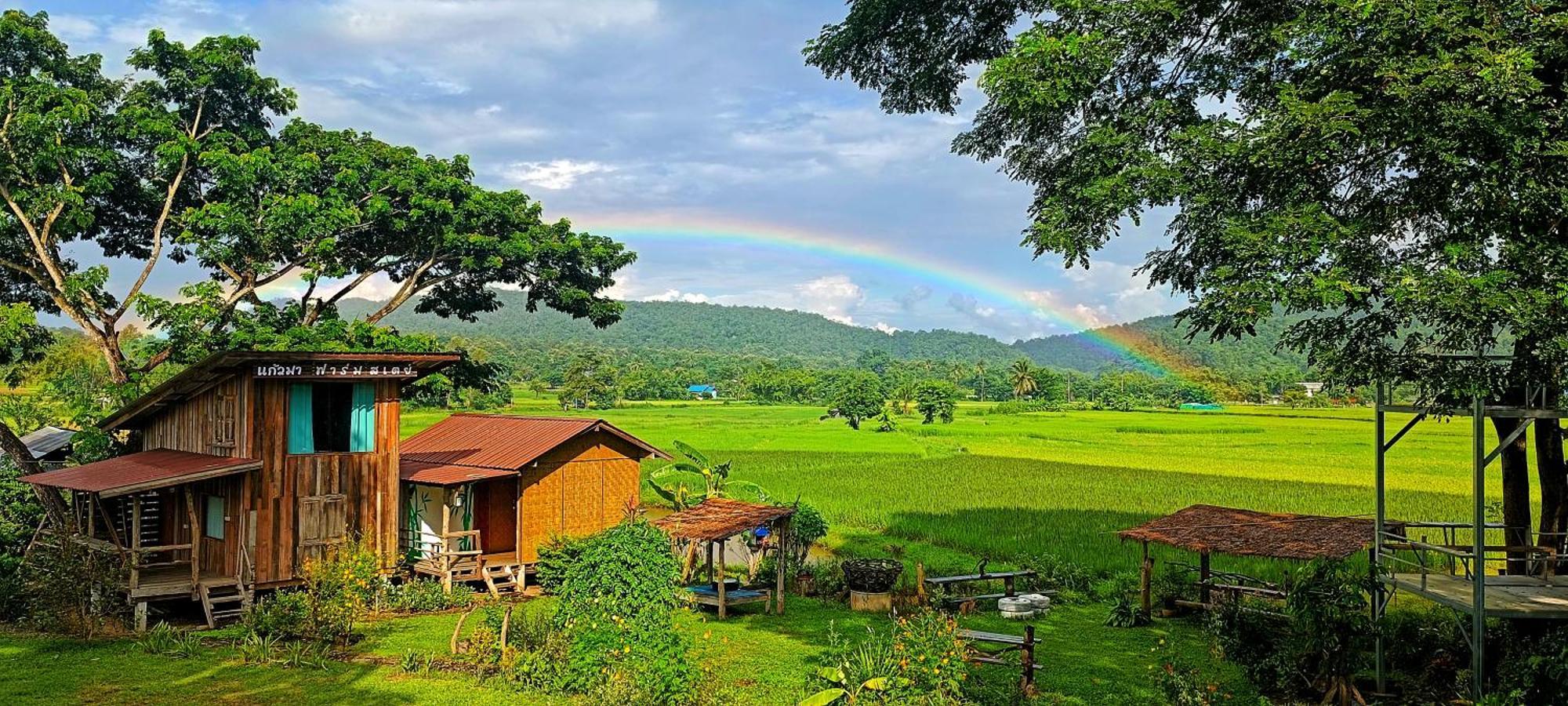 Kaewma Farmstay Khuang Kom Extérieur photo
